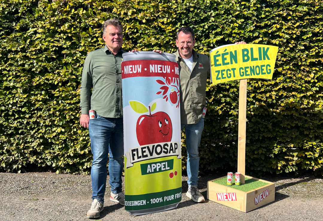 Flevosap introductie één blik zegt genoeg